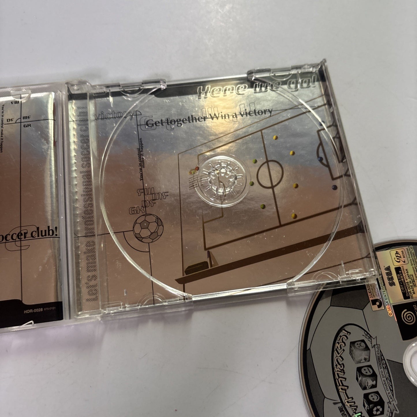 J. League Professional Soccer Club Sega Dreamcast NTSC-J Japan HDR-0028