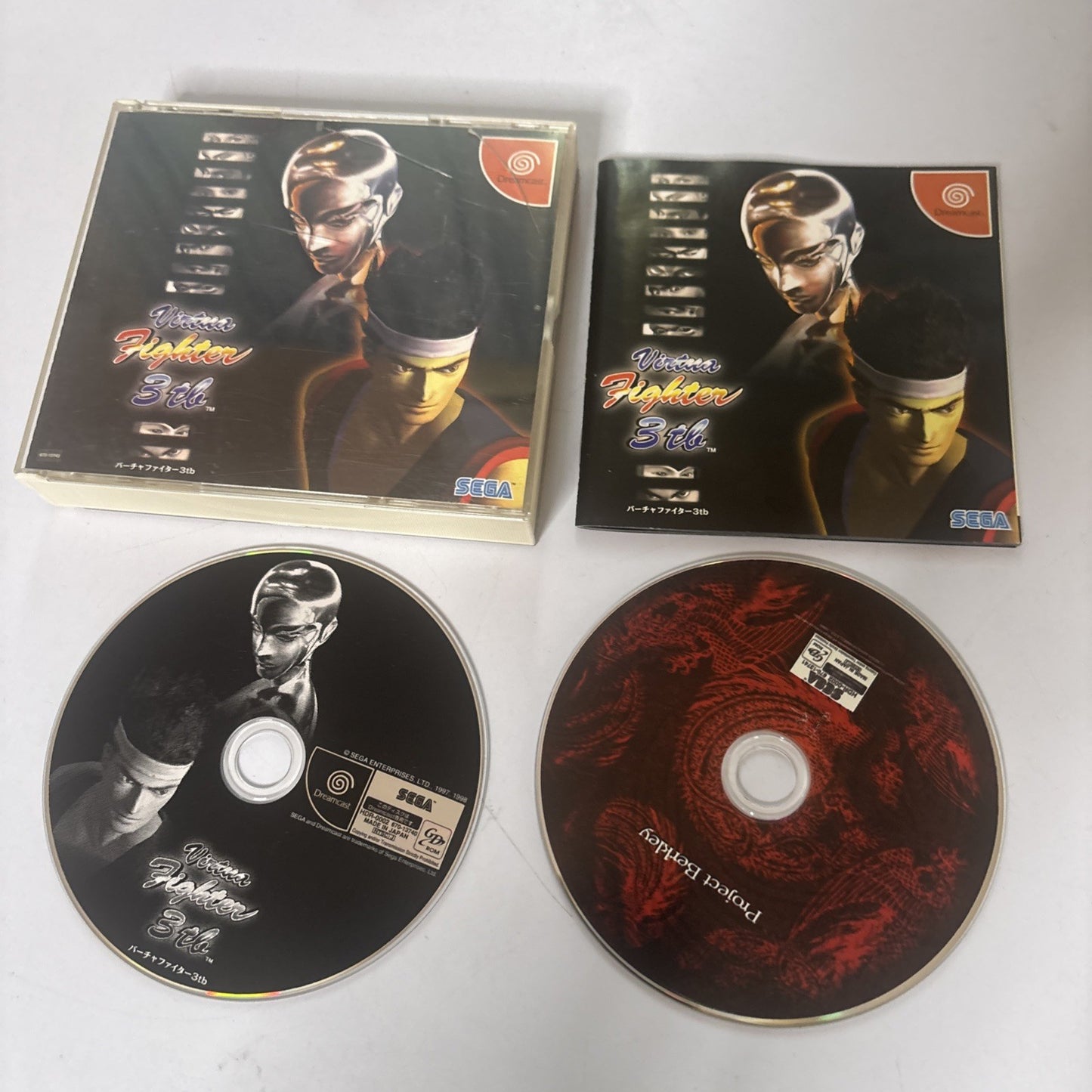 Virtual Fighter 3tb Sega Dreamcast NTSC-J Japan 670-13743