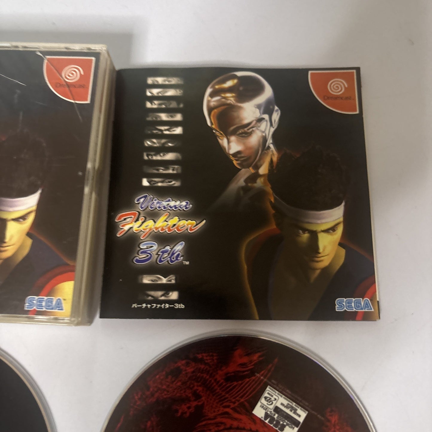 Virtual Fighter 3tb Sega Dreamcast NTSC-J Japan 670-13743