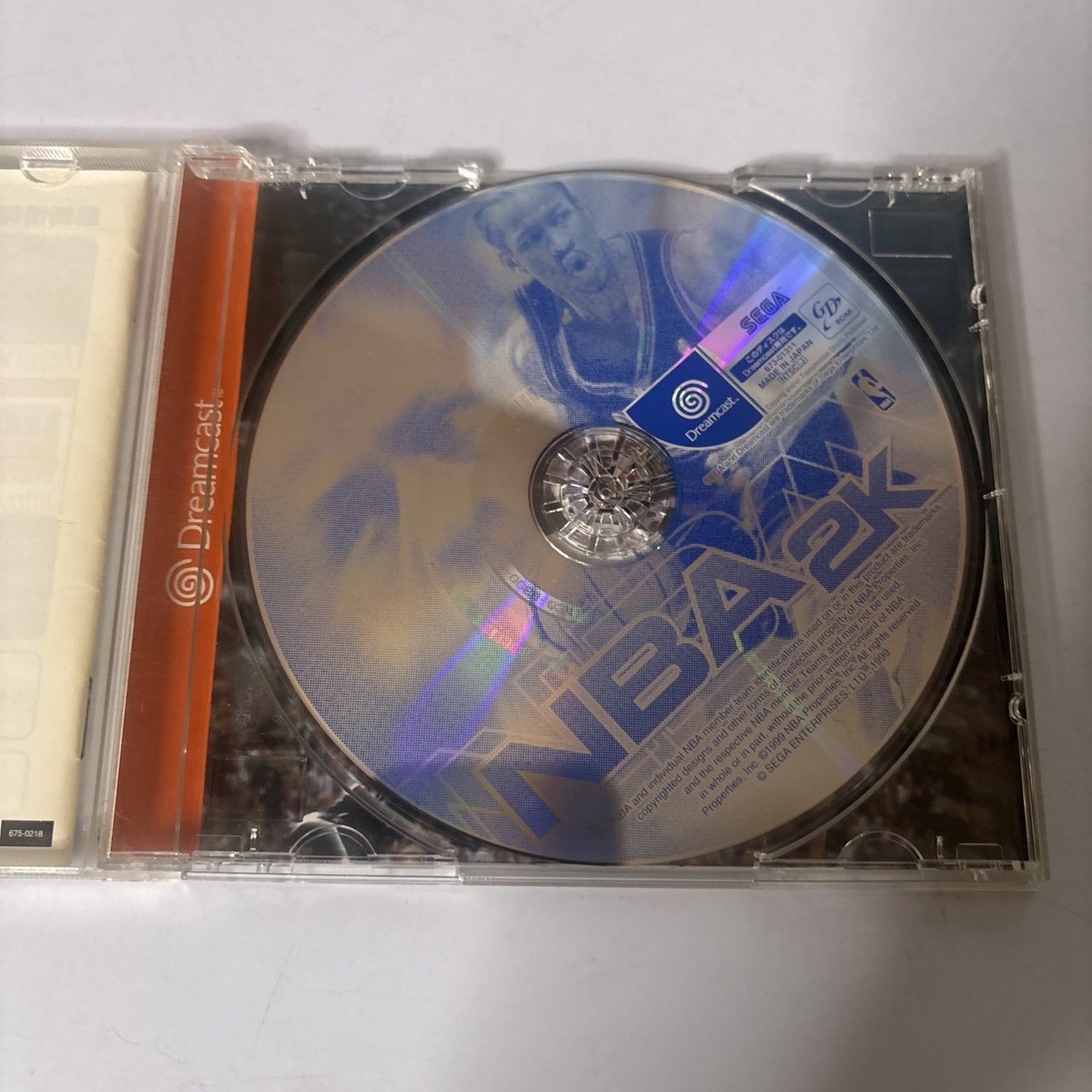 NBA 2K Sega Dreamcast NTSC-J Japan