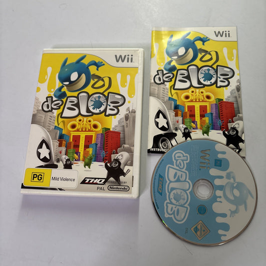 De Blob - Nintendo Wii Manual PAL