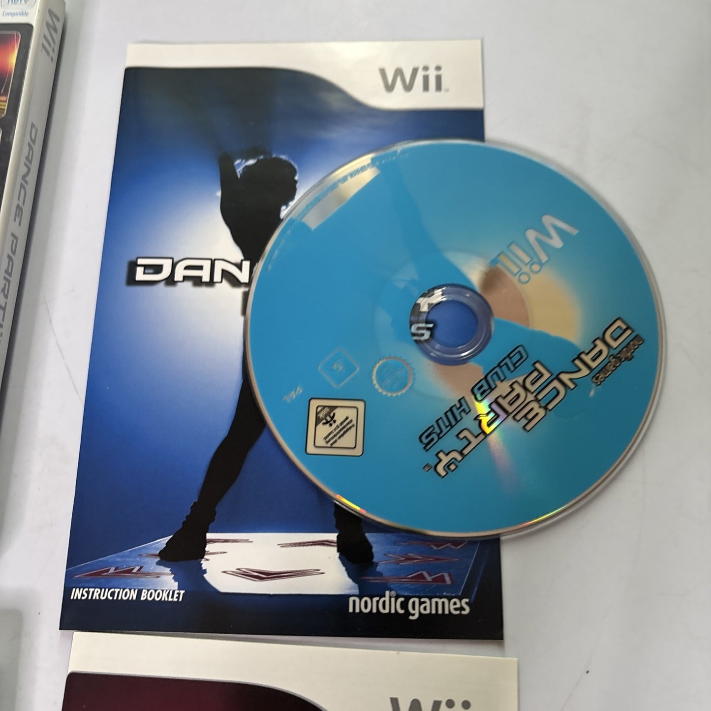 Dance Party Club Hits / Pop Hits Nintendo Wii PAL Manual