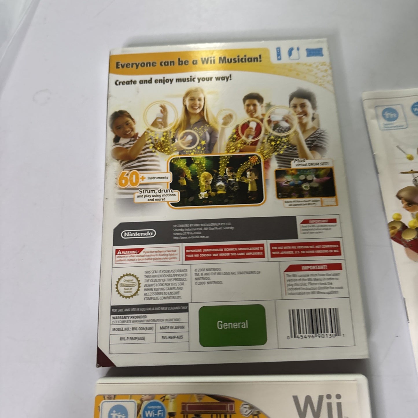 Wii Music Nintendo Wii 2008 Game PAL Complete With Manual