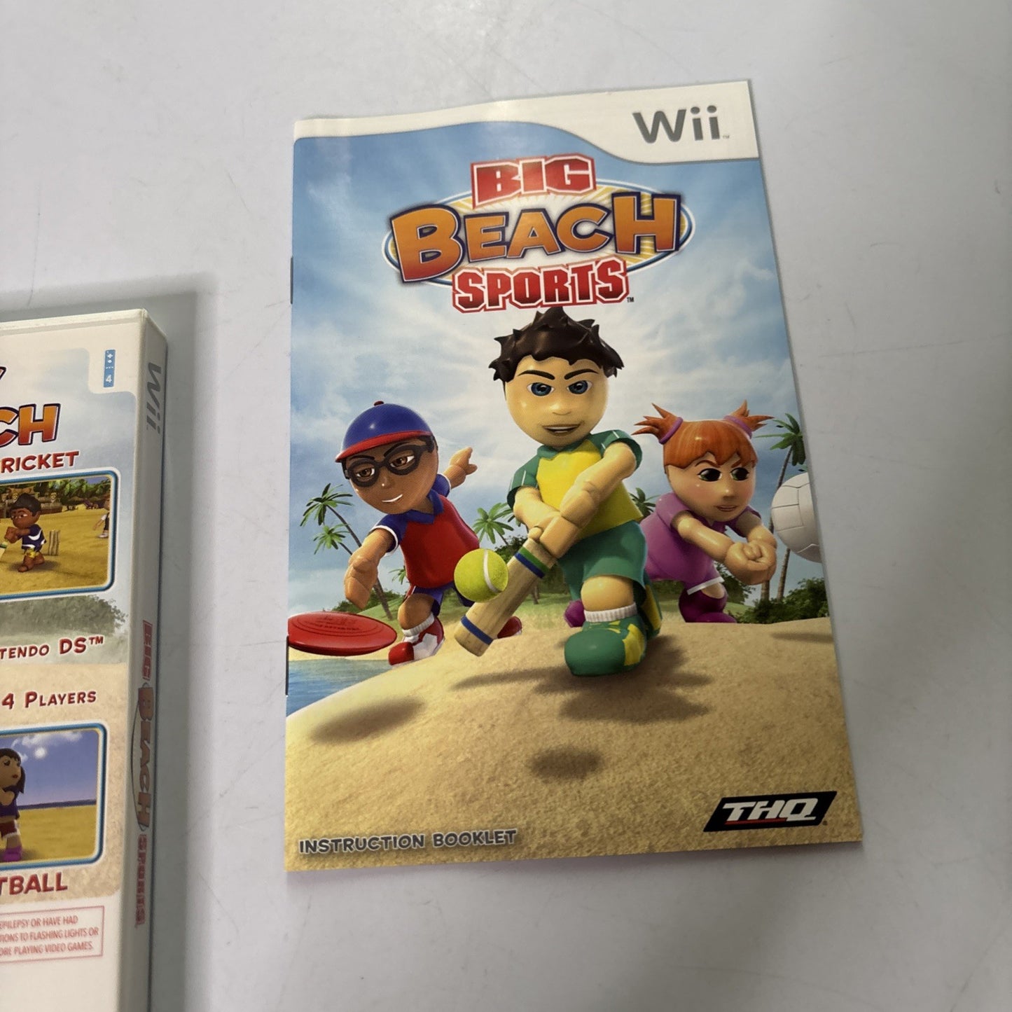 Big Beach Sports - Nintendo Wii Game W/ Manual - PAL