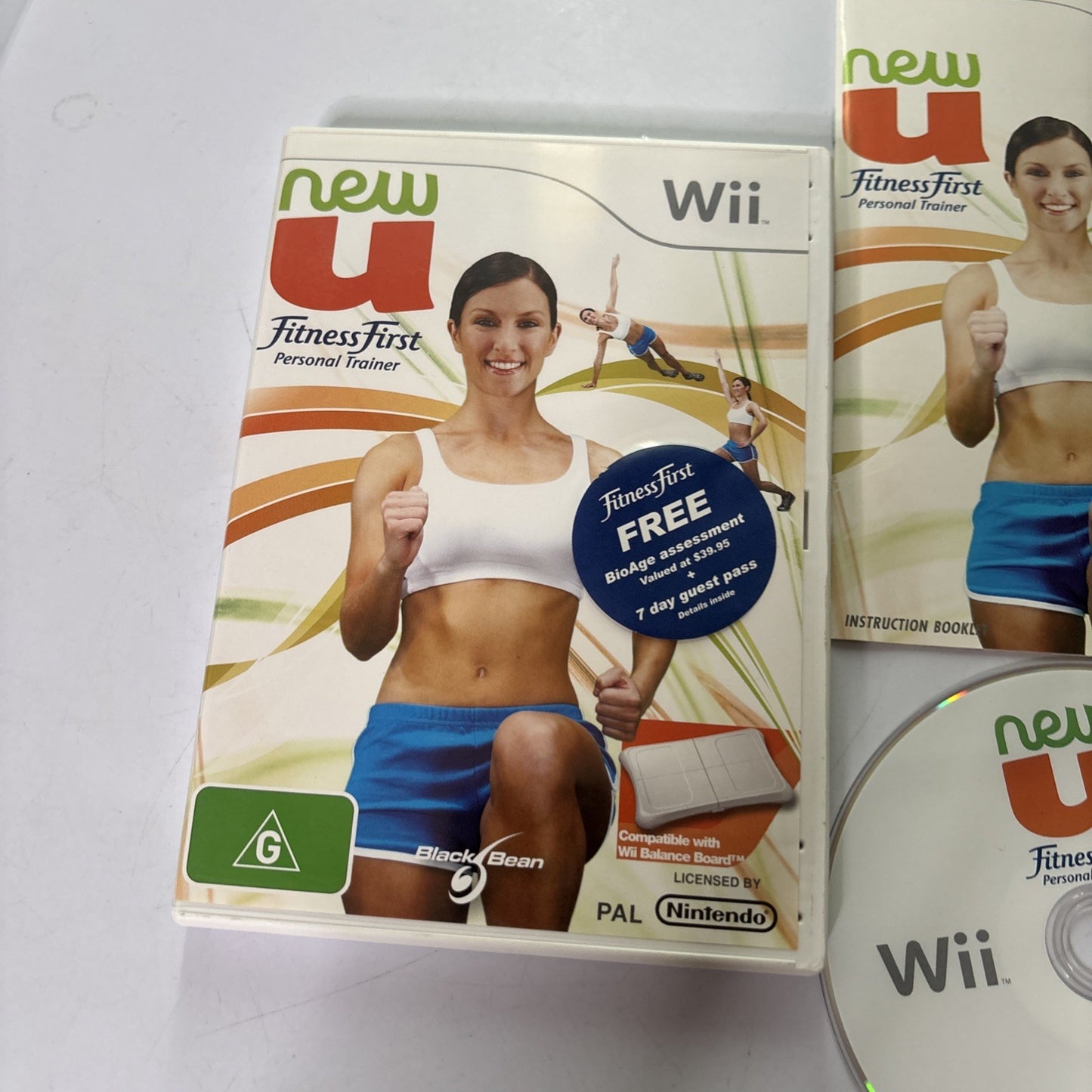 New U Fitness First Personal Trainer Nintendo Wii PAL Complete With Manual