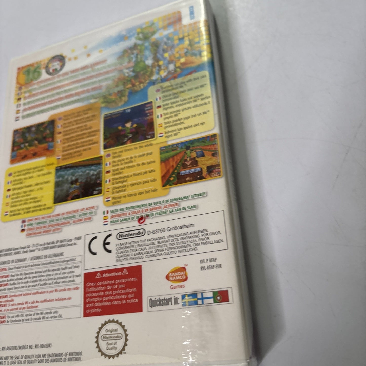 Family Trainer Nintendo Wii PAL *New Sealed*