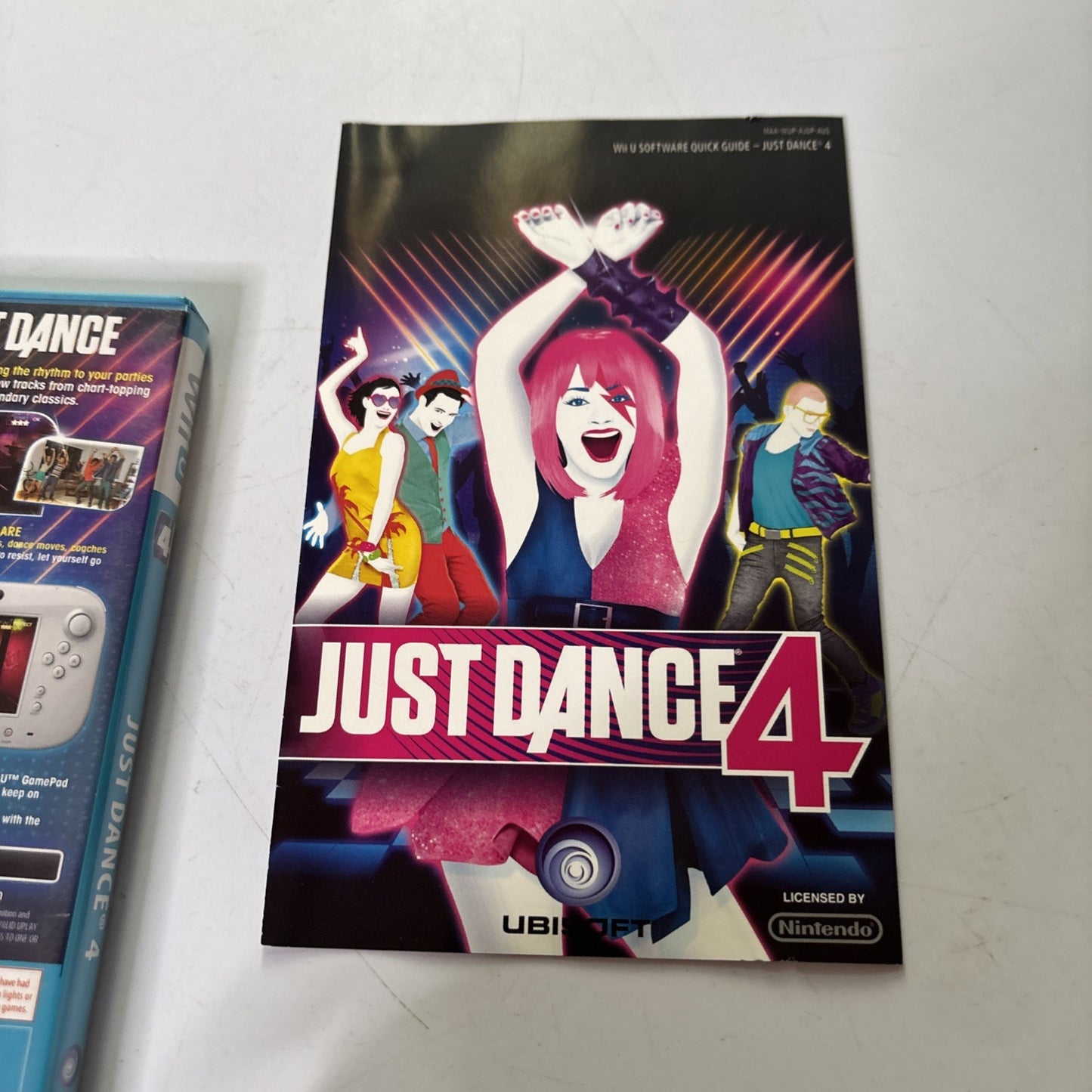 Just Dance 4 - Nintendo Wii U Game - Complete With Manual PAL