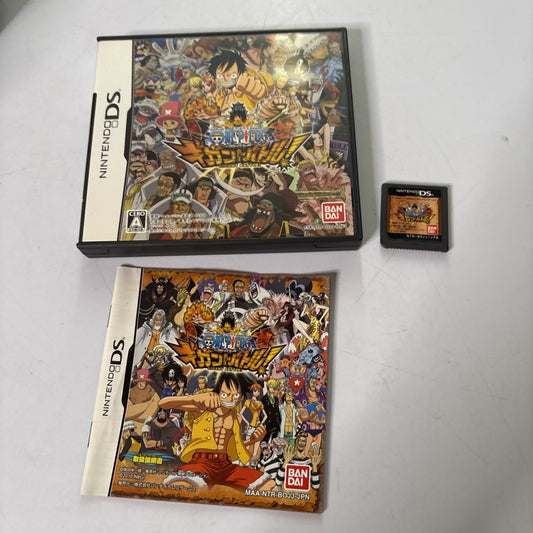 One Piece Gigant Battle Nintendo DS JAPAN Game NDS Complete