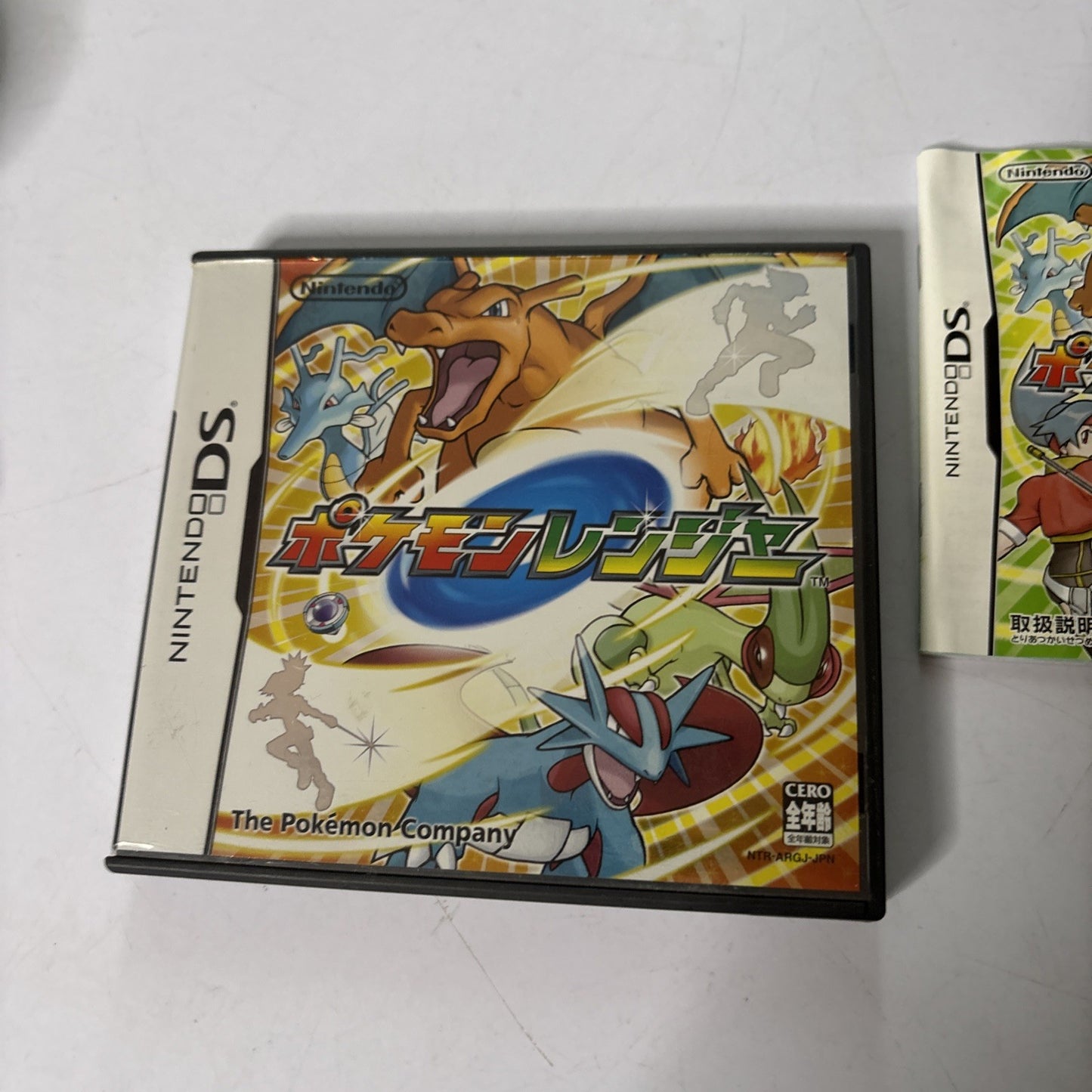Pokemon Rangers: Diamond-Pearl NDS Nintendo DS JAPAN Version Game 2006 Complete