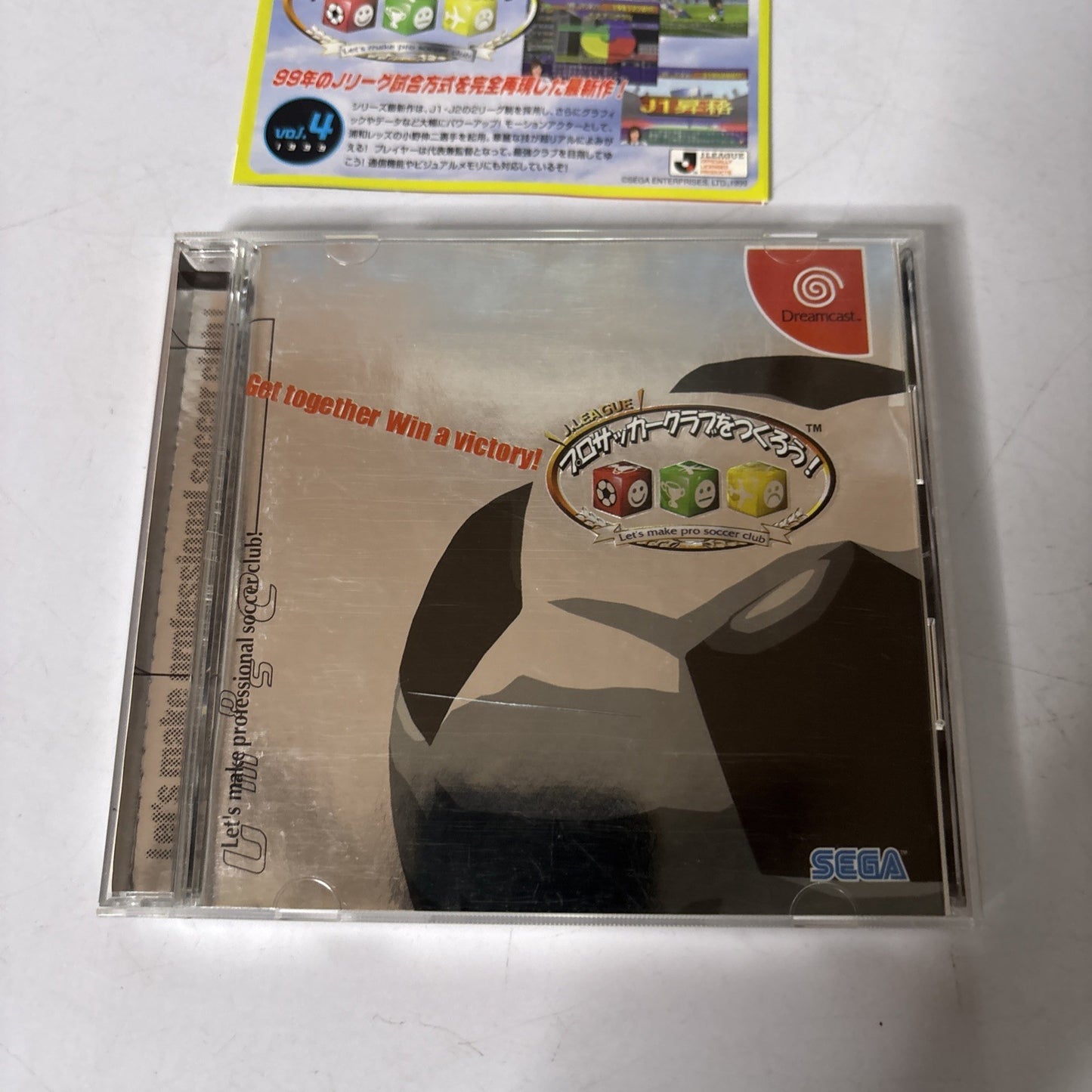 Let's Make J. League Professional Soccer Club DC Sega Dreamcast NTSC-J JAPAN
