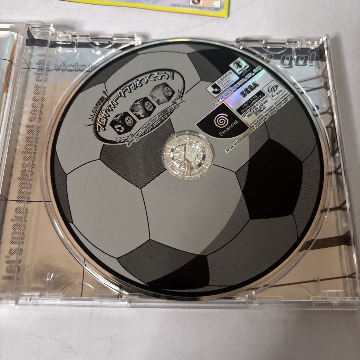 Let's Make J. League Professional Soccer Club DC Sega Dreamcast NTSC-J JAPAN