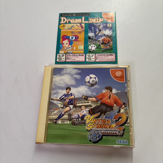 Virtua Striker 2 Ver 2000.1 DC Sega Dreamcast NTSC-J JAPAN Football Soccer Game