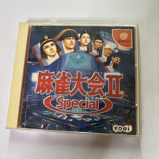 Mahjong Taikai II Special DC Sega Dreamcast NTSC-J JAPAN 1999 Game