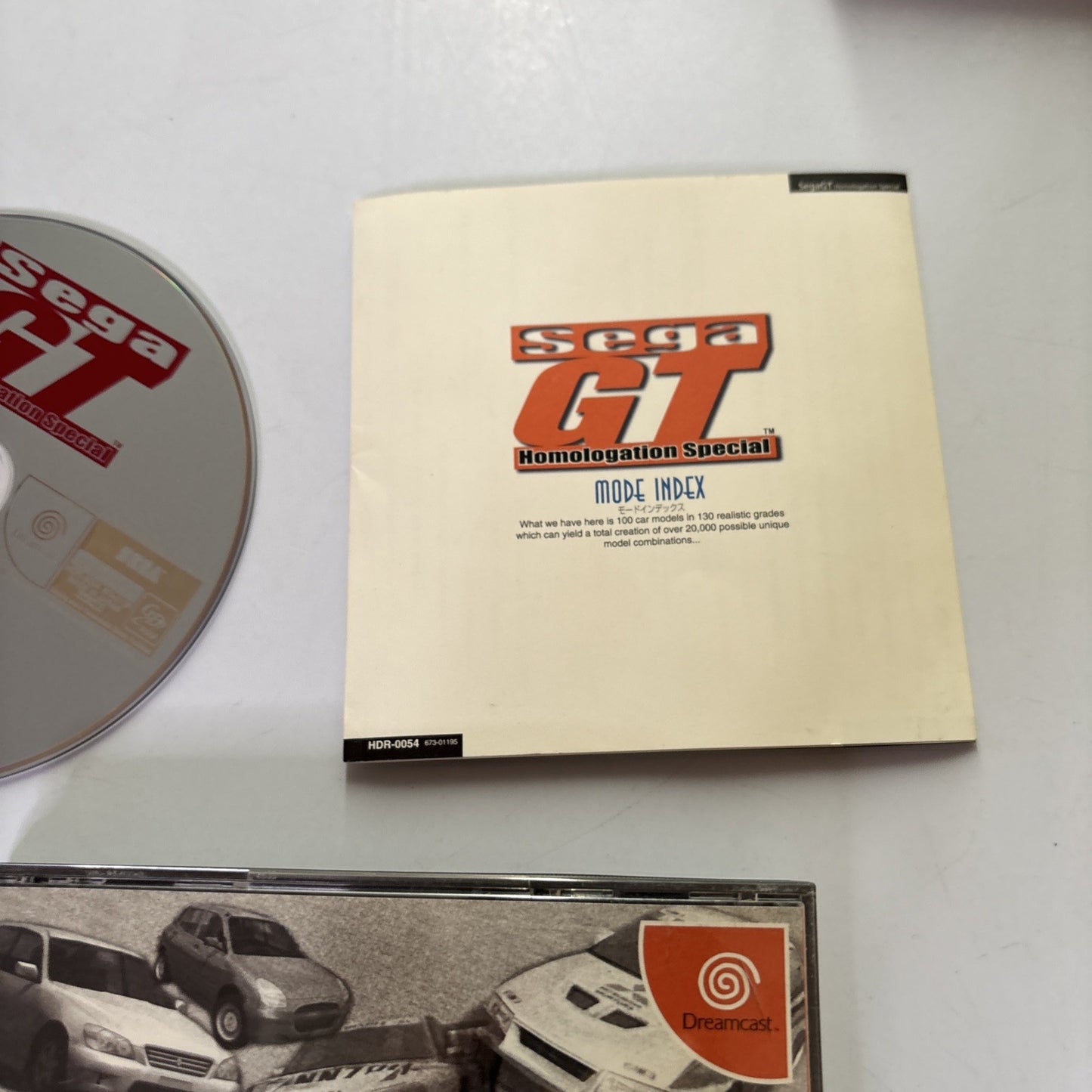 Sega Gt Homologation Special DC Sega Dreamcast NTSC-J JAPAN Car Racing Game