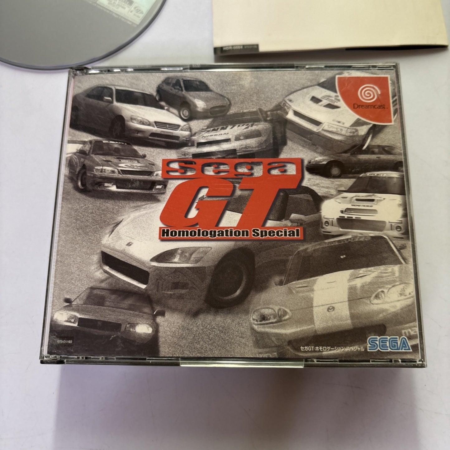 Sega Gt Homologation Special DC Sega Dreamcast NTSC-J JAPAN Car Racing Game