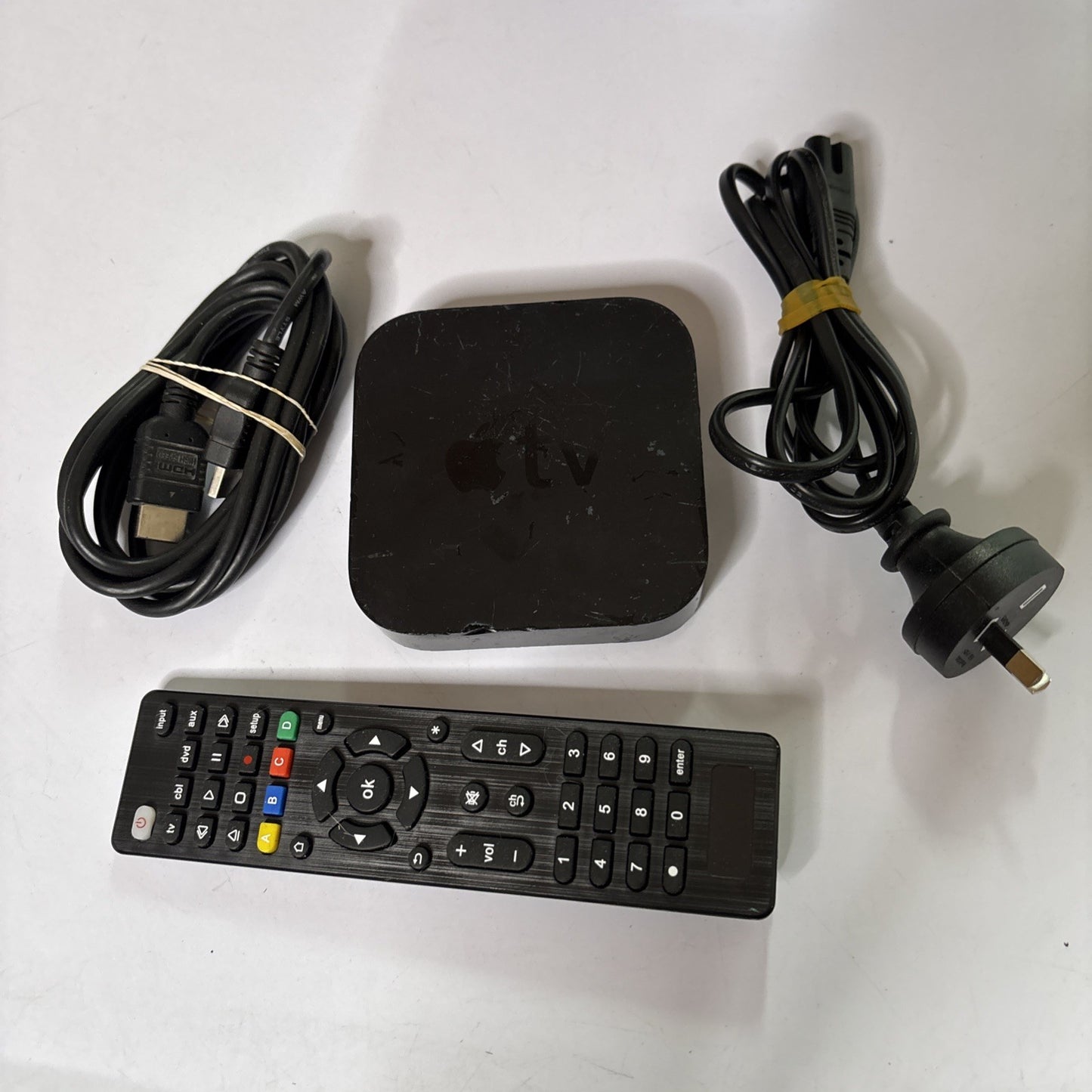 Apple TV (2nd Generation) Media Streamer AirPlay Black A1378