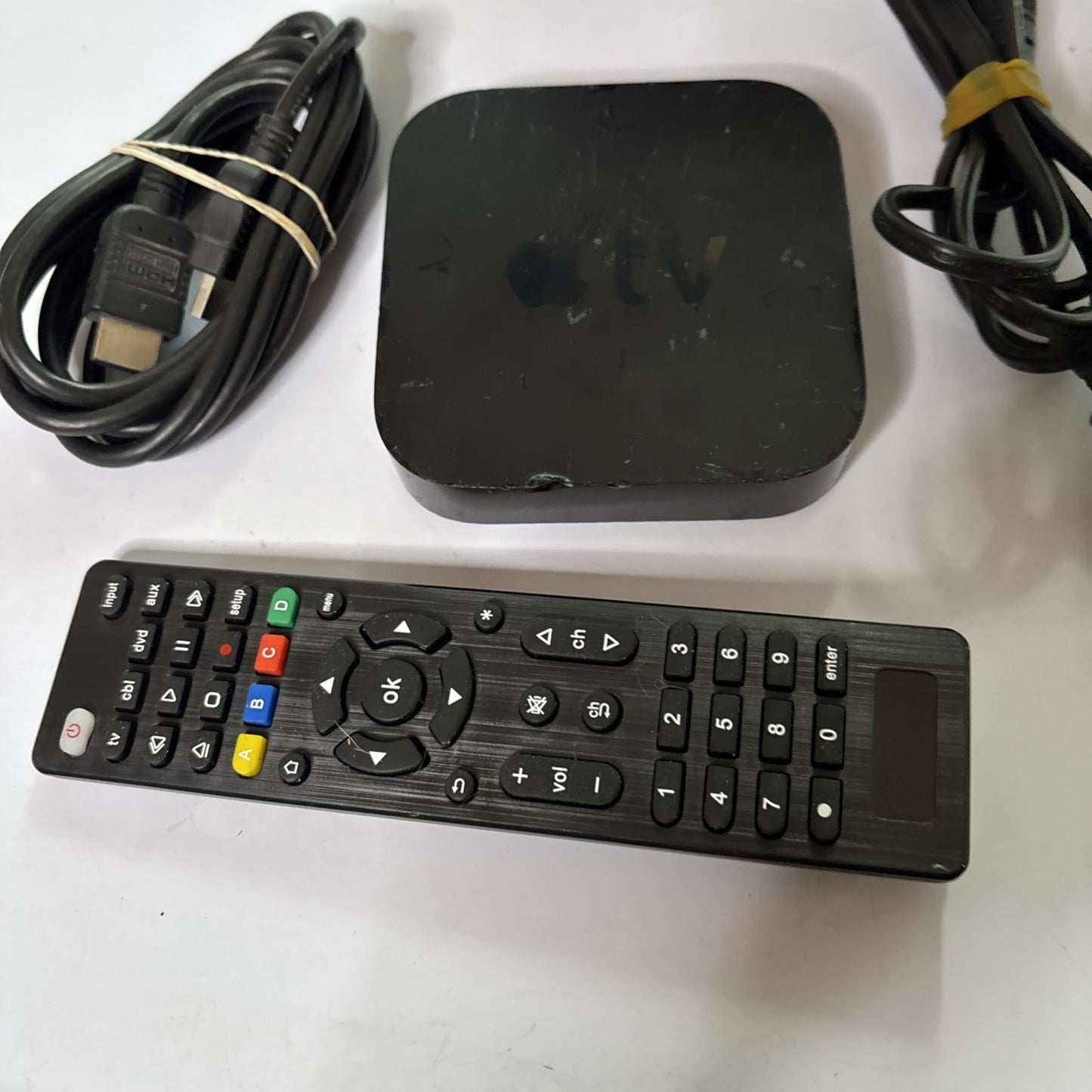 Apple TV (2nd Generation) Media Streamer AirPlay Black A1378
