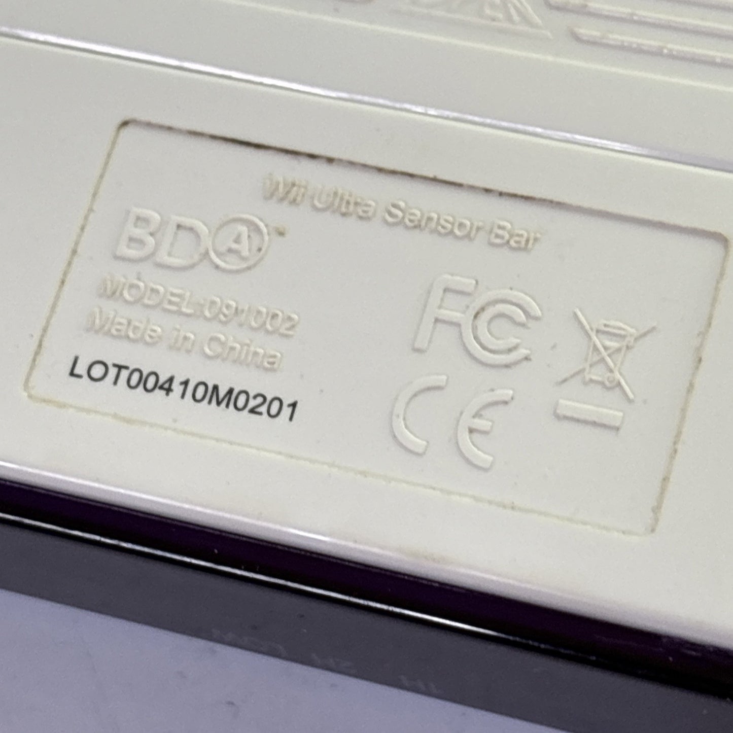 Wii Ultra Sensor Bar For Nintendo Wii Model 091002 *Wireless Battery Operated*