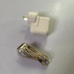 Genuine Apple iPod USB Power Adapter A1205  Power Supply With 30 Pin USB Cord