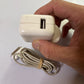 Genuine Apple iPod USB Power Adapter A1205  Power Supply With 30 Pin USB Cord