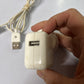 Genuine Apple iPod USB Power Adapter Charger A1205 With 30-Pin USB Cable