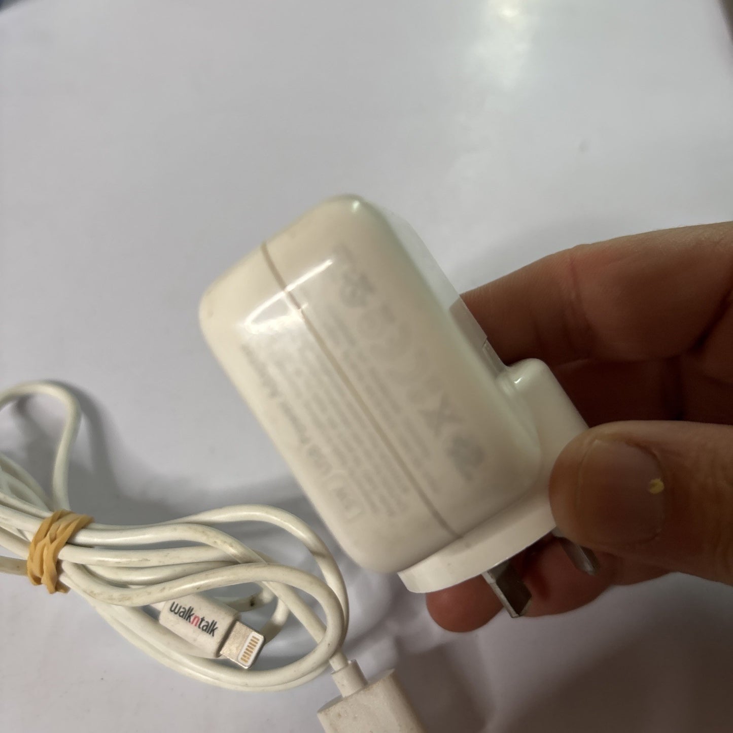 Genuine Apple USB Power Charger Adapter 5W A1402 With Lightning USB Cable