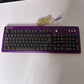 Genuine Yahoo Purple Keyboard PS/2 Port Model 5301 Vintage Retro