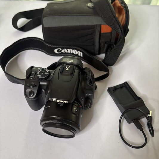 Canon EOS 400D Digital SLR Camera 10MP With 50mm Canon Lens & Carrying Case