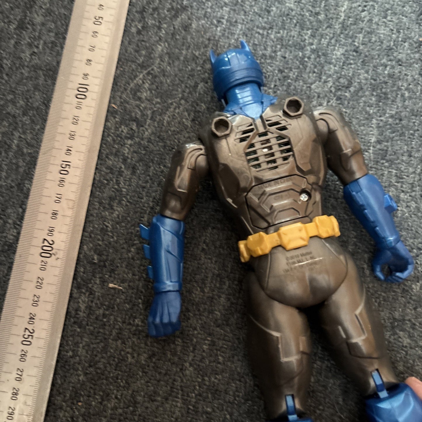 Genuine 5x Batman Figures: 2x Batman, Scarecrow, Joker, Batmobile