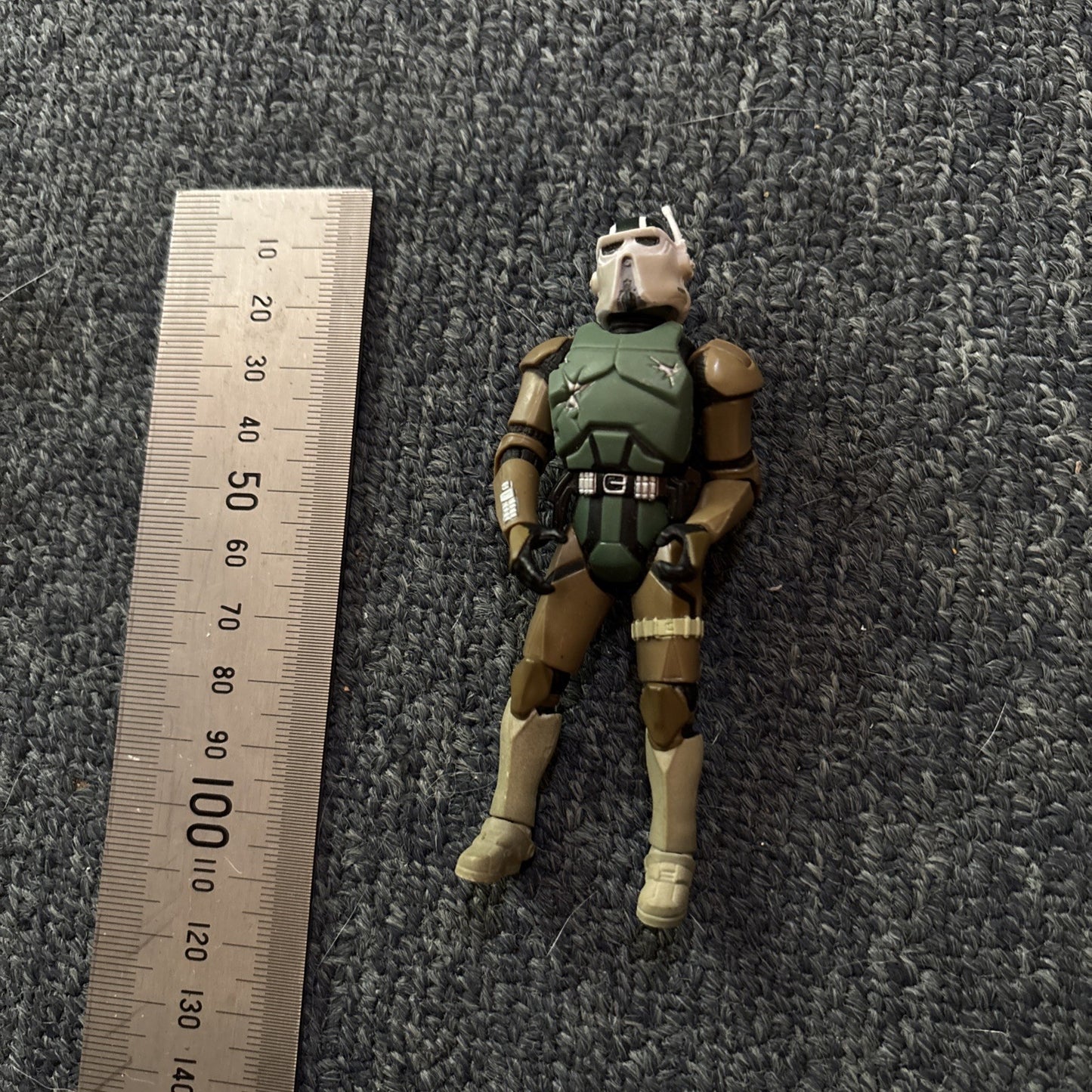 6x Star Wars Genuine Action Figures: Storm Trooper, Kylo Ren, Gree, Dooku, AT-RT