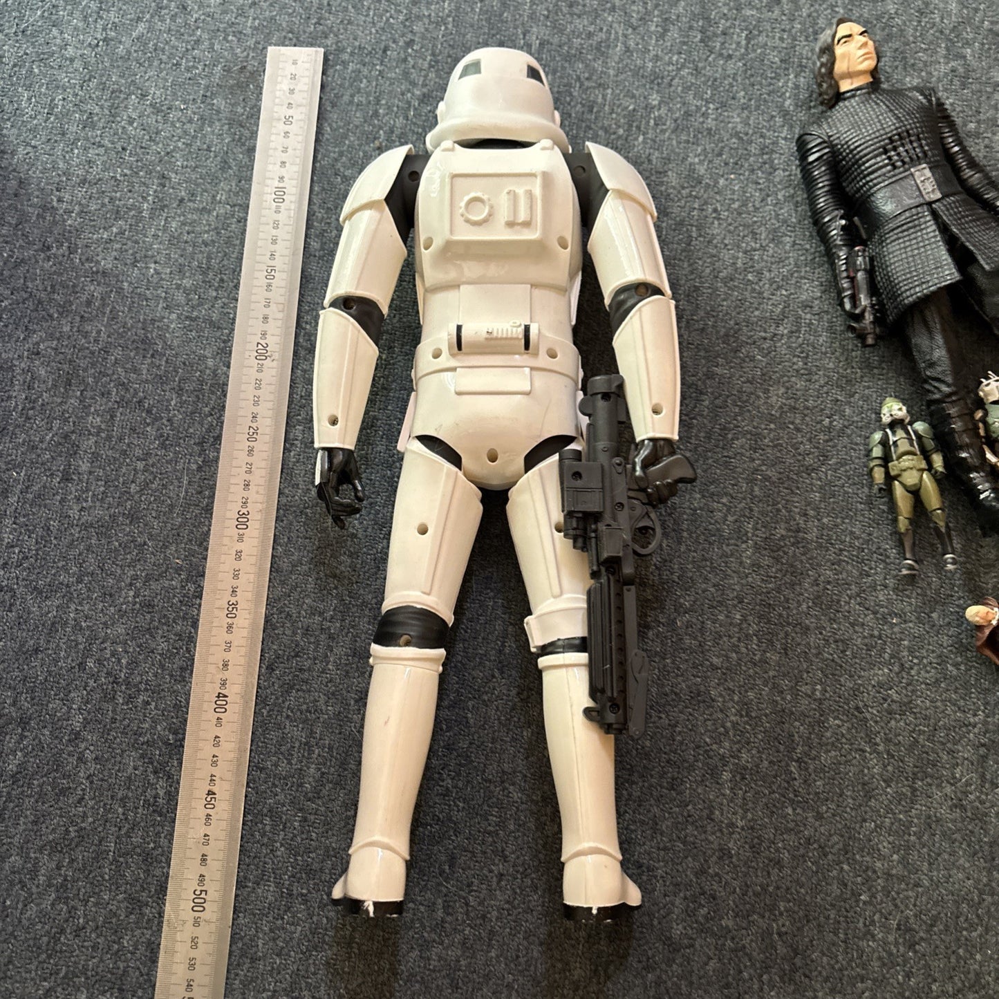 6x Star Wars Genuine Action Figures: Storm Trooper, Kylo Ren, Gree, Dooku, AT-RT