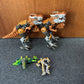 3x Transformers Genuine Action Figures Grimlock, Undermine  & Keyring