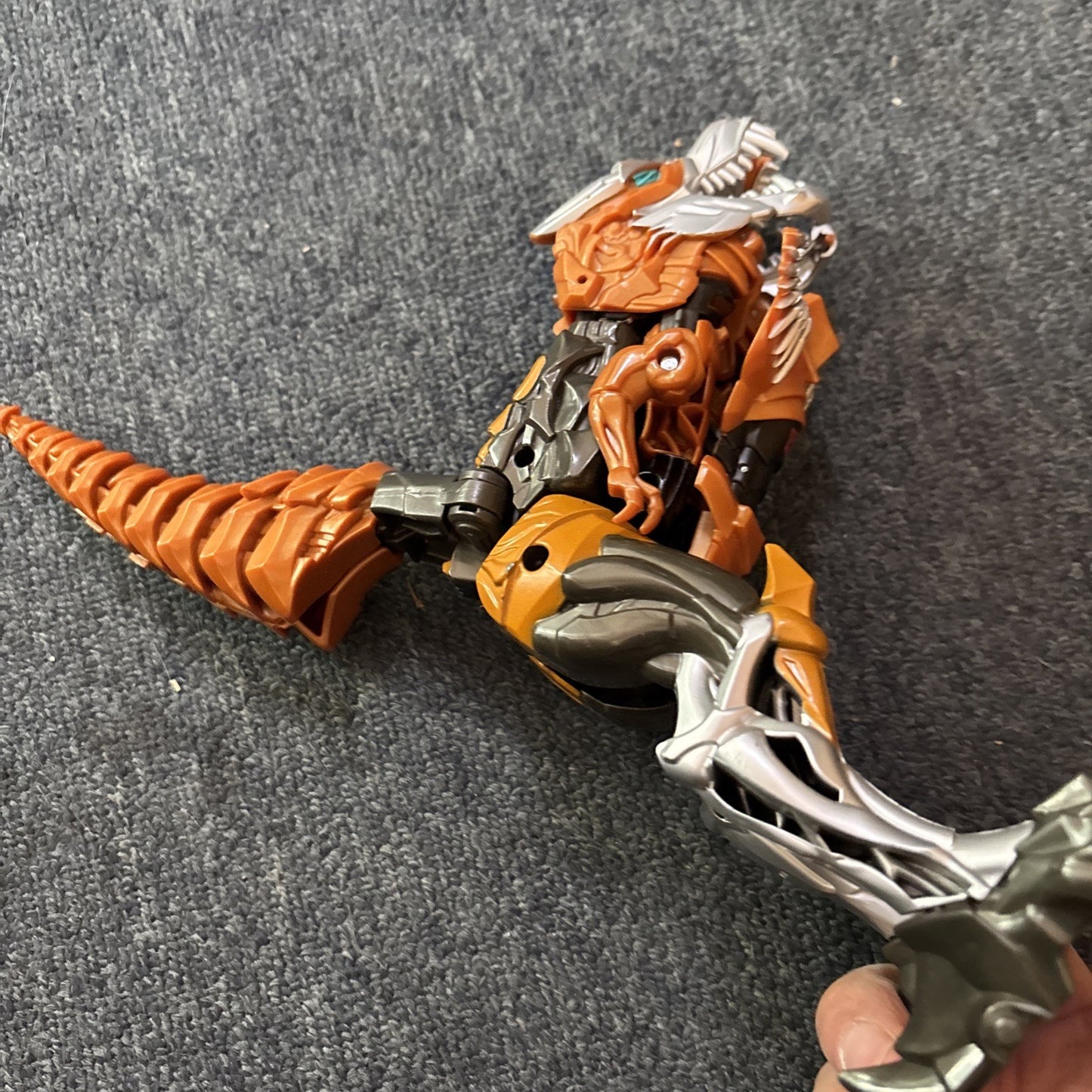 3x Transformers Genuine Action Figures Grimlock, Undermine  & Keyring