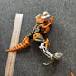 3x Transformers Genuine Action Figures Grimlock, Undermine  & Keyring