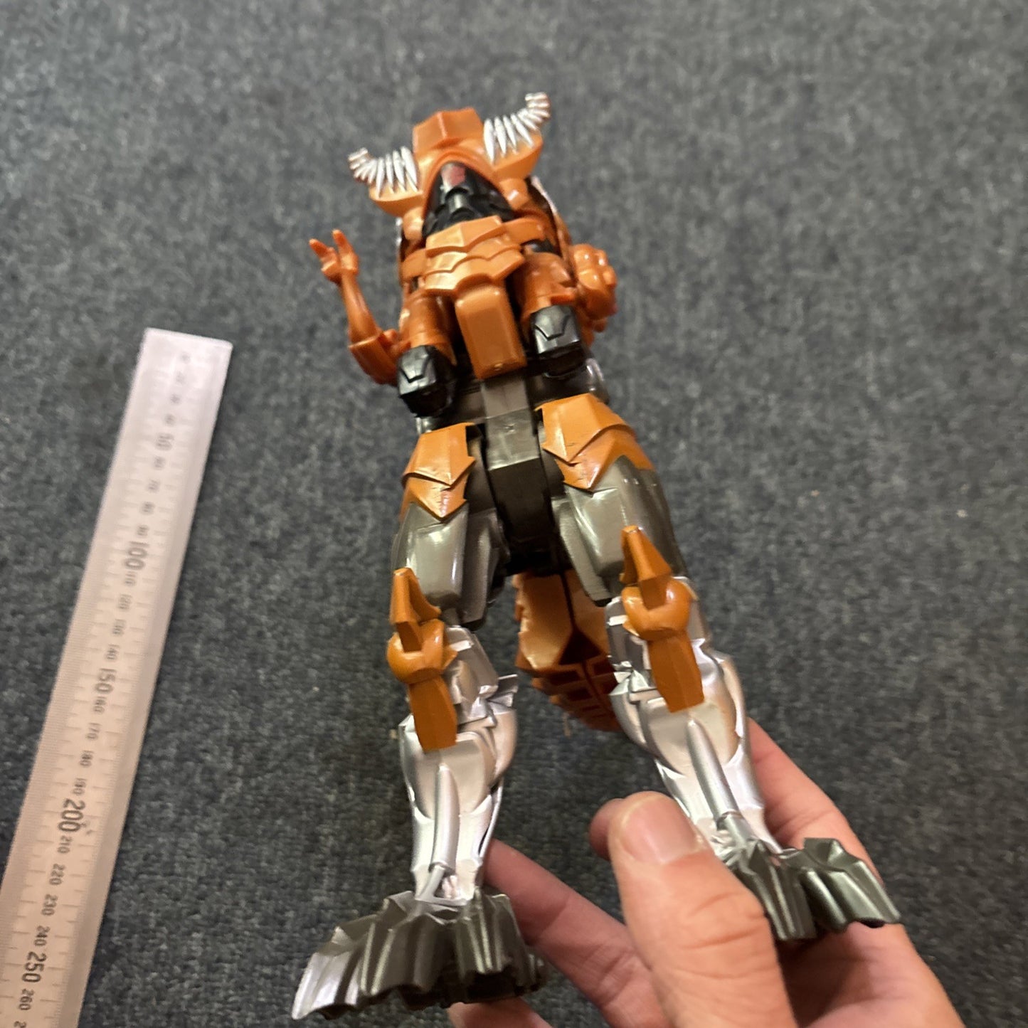 3x Transformers Genuine Action Figures Grimlock, Undermine  & Keyring