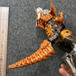 3x Transformers Genuine Action Figures Grimlock, Undermine  & Keyring