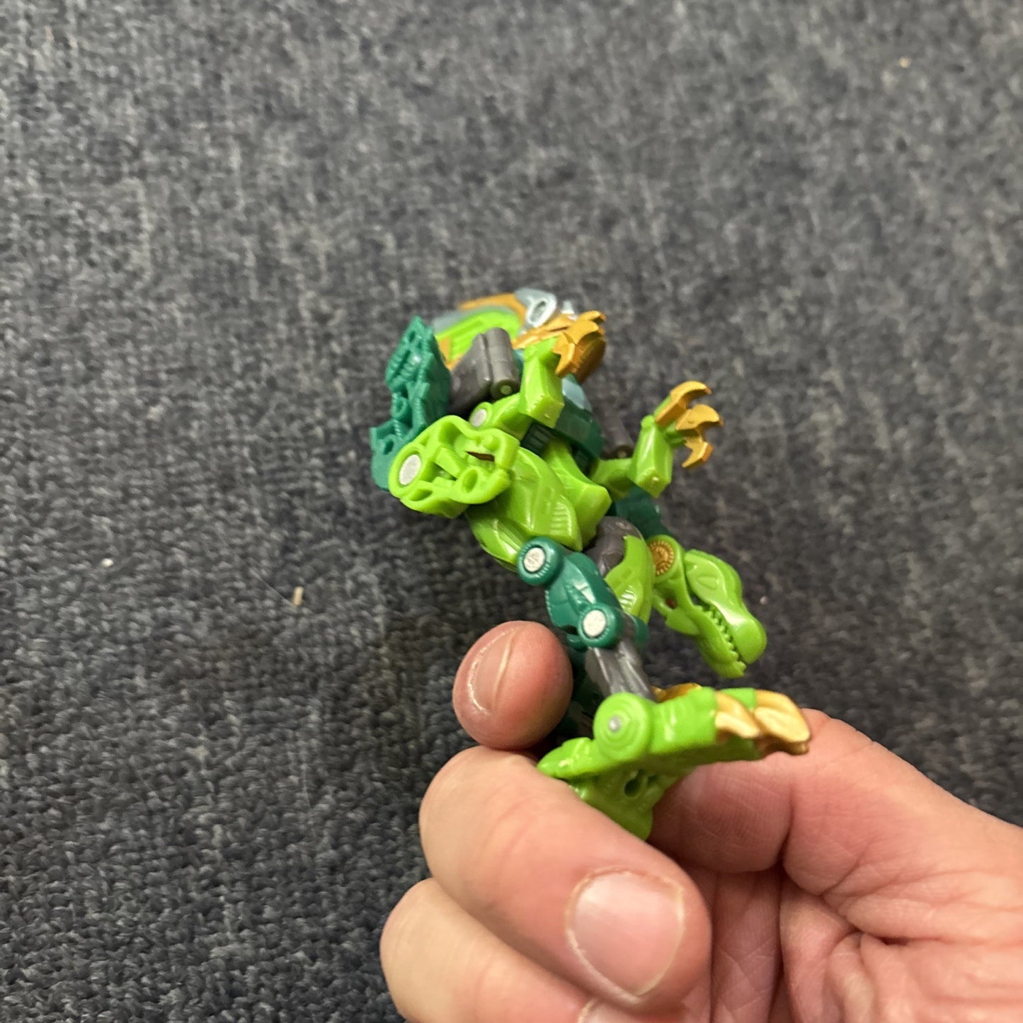 3x Transformers Genuine Action Figures Grimlock, Undermine  & Keyring