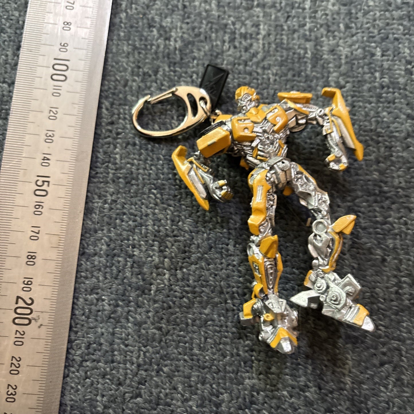 3x Transformers Genuine Action Figures Grimlock, Undermine  & Keyring