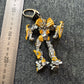 3x Transformers Genuine Action Figures Grimlock, Undermine  & Keyring