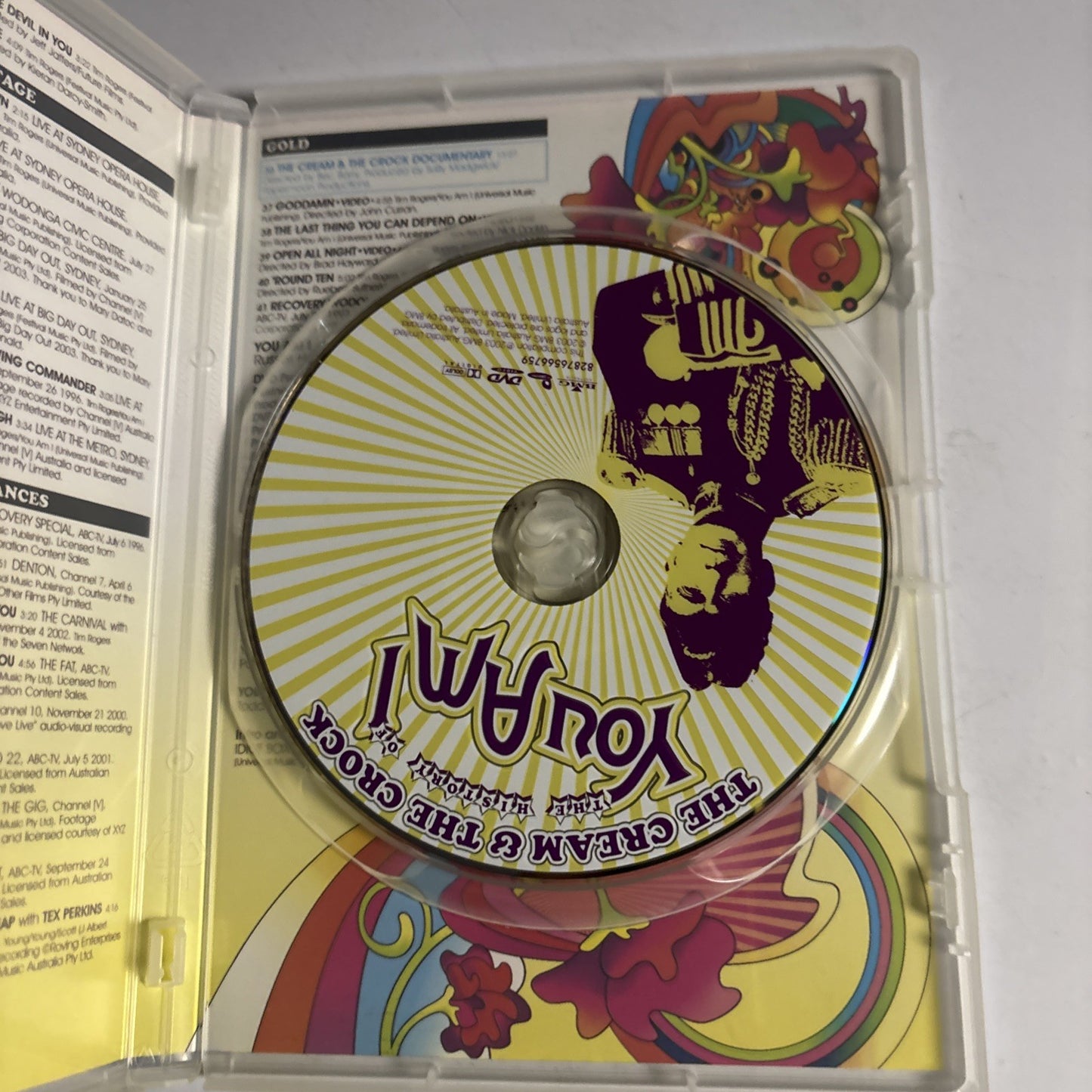 You Am I : The Cream And The Crock (DVD, 2003) All Regions