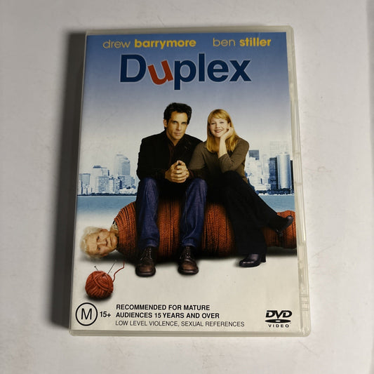 Duplex (DVD, 2004) Drew Barrymore, Ben Stiller Region 4
