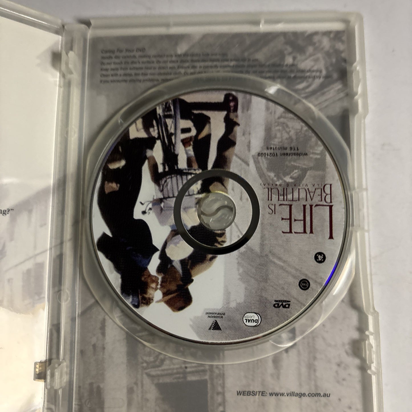 Life Is Beautiful (DVD, 1997) Roberto Benigni Region 4