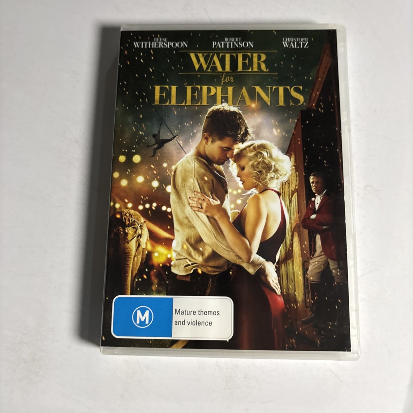 Water For Elephants (DVD, 2011) Reese Weatherspoon, Robert Pattinson Region4 NEW