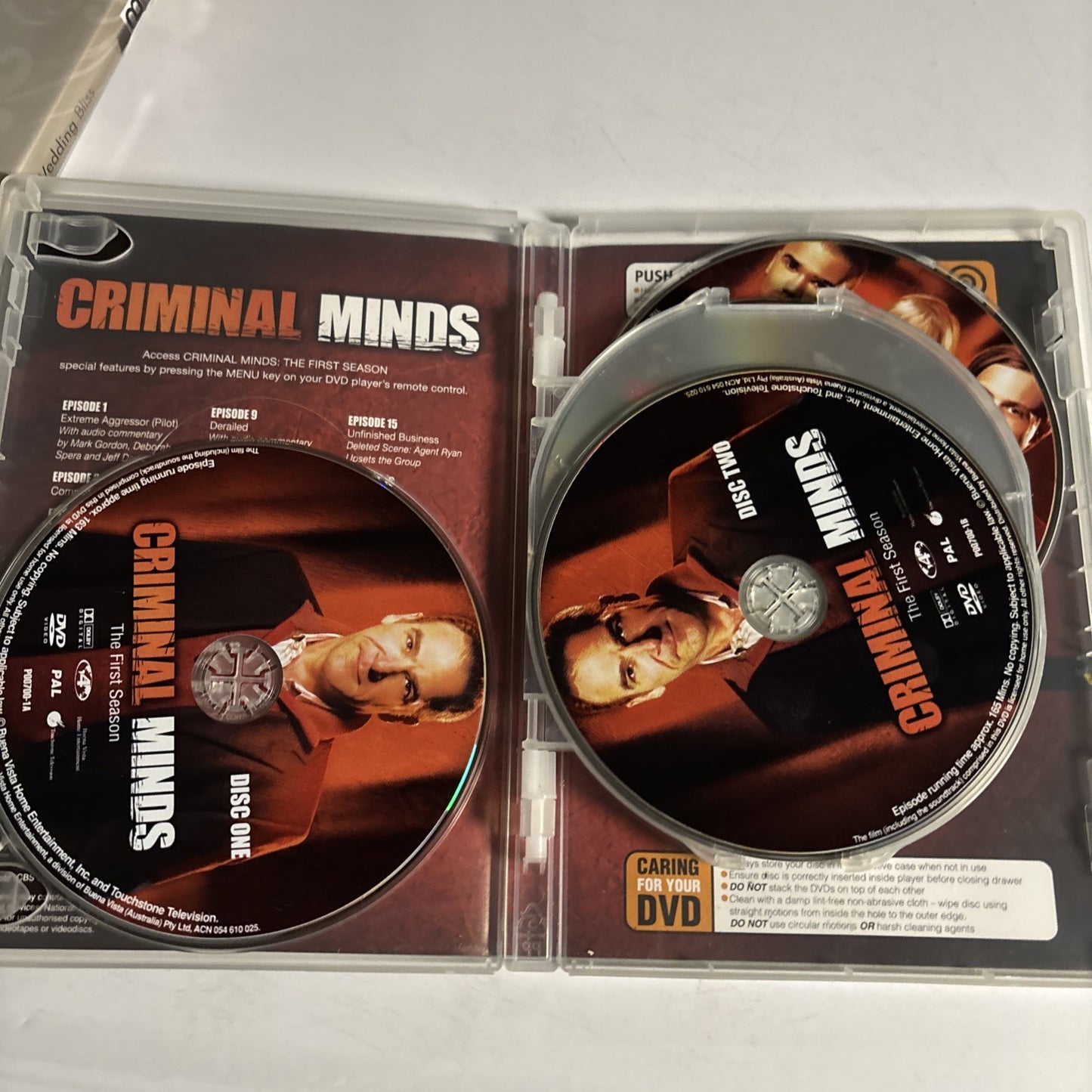 Criminal Minds : Season 1 (DVD, 2005, 6-Disc) Region 4