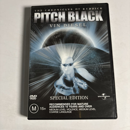 Pitch Black (Special Edition, DVD, 2000) Vin Diesel  Region 4 &2