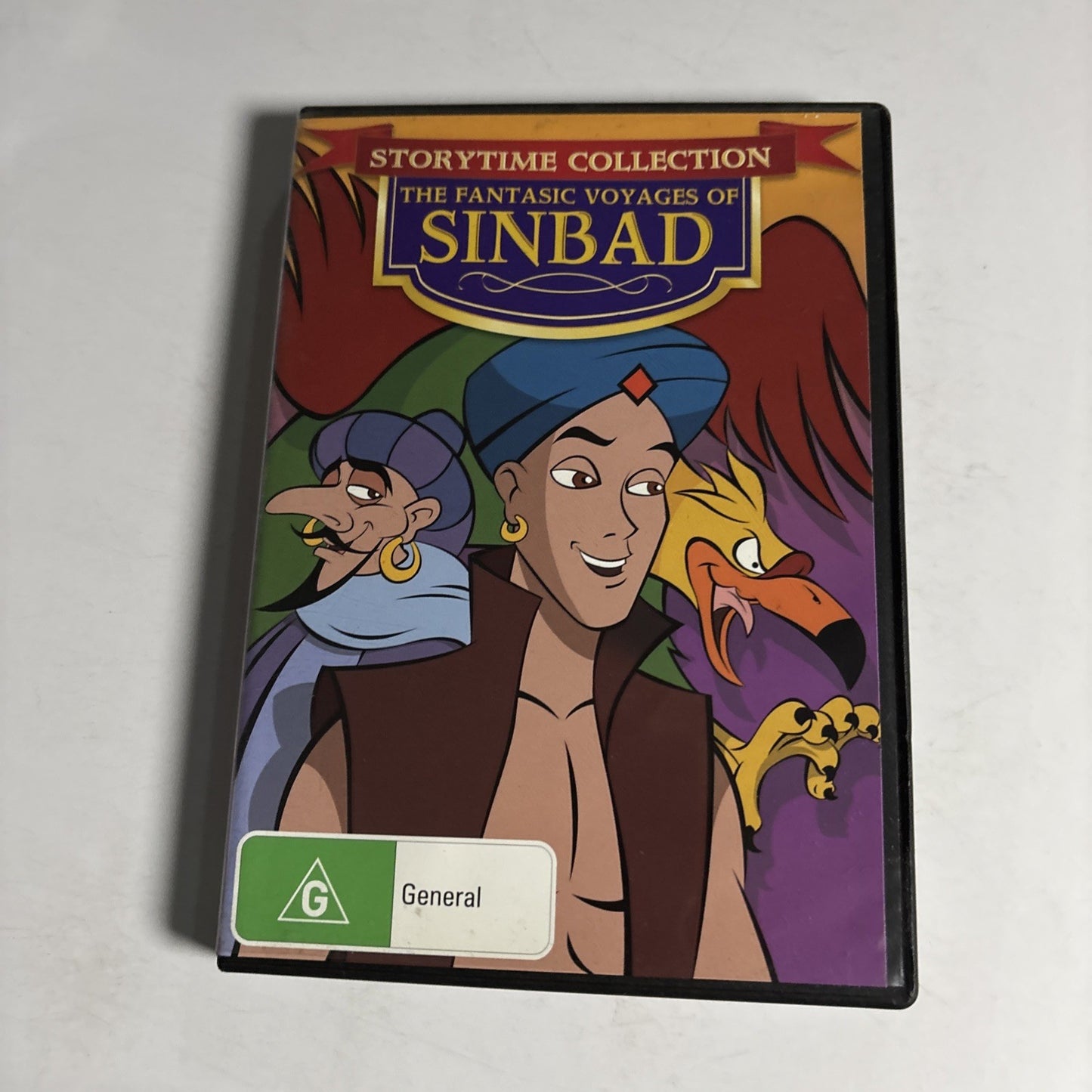 The Fantastic Voyages Of Sinbad (DVD, 1996) Animated Movie All Regions