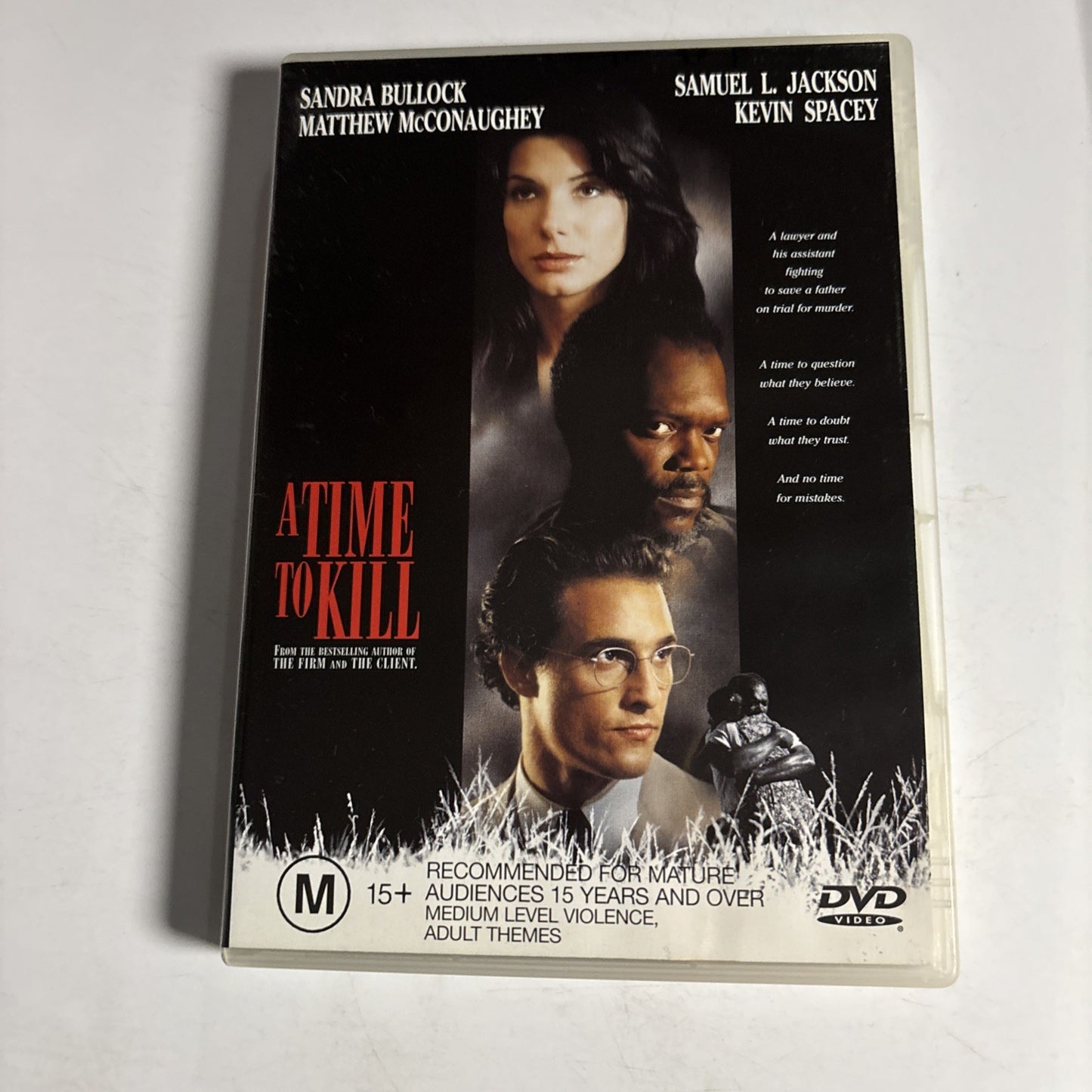A Time To Kill (DVD, 1996) Samuel L Jackson, Sandra Bullock Region 4 NEW