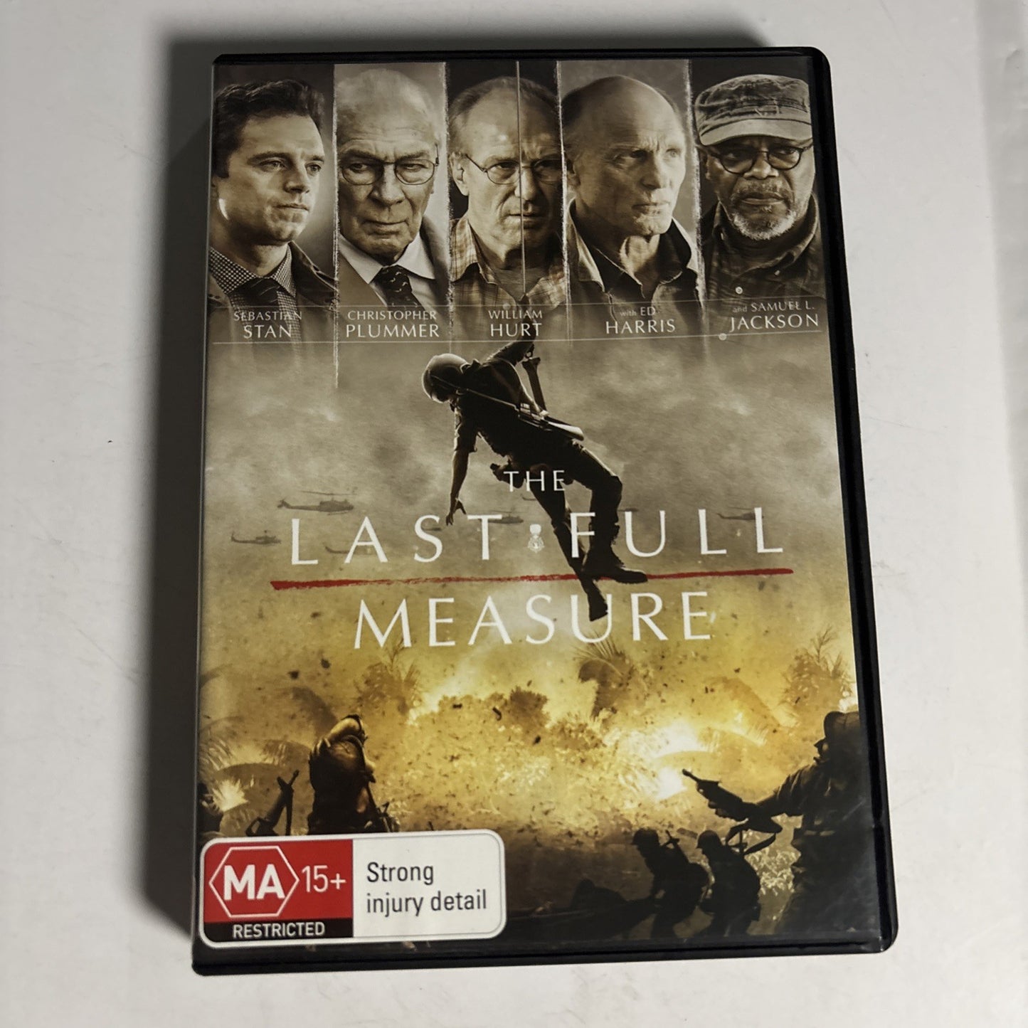The Last Full Measure (DVD, 2019) Sebastian Stan, Ed Harris Region 4 NEW
