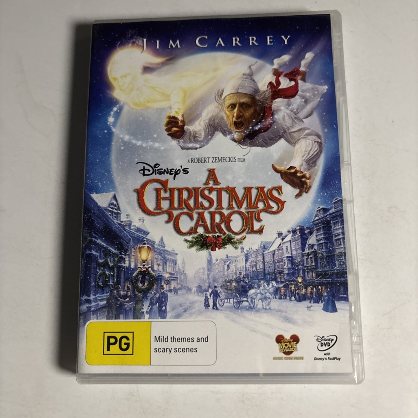 A Christmas Carol (DVD, 2009) Jim Carrey Disney Film Region 4 NEW