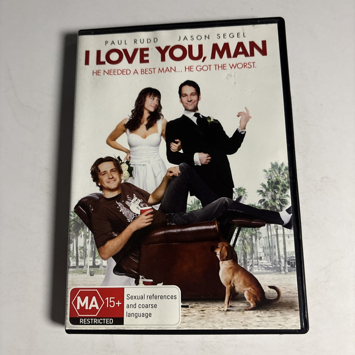 I Love You, Man (DVD, 2009) Paul Rudd, Jason Segel Region 4 – Retro Unit